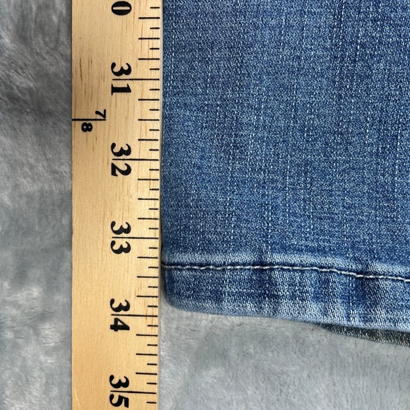 Wrangler Womens Boot Cut Jeans Embroidered Medium Wash Denim Size 7x36 - Picture 11 of 12